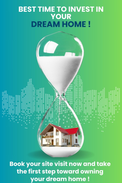 Tan and Blue Modern Minimal Real Estate Investment Your Story